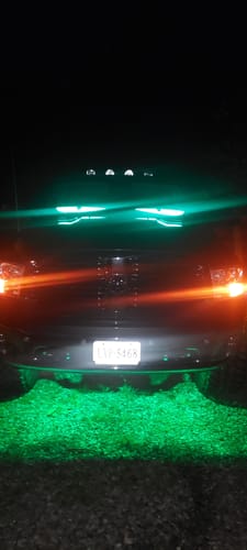 Customer photo review of LED Windshield Eyes For Car And Truck