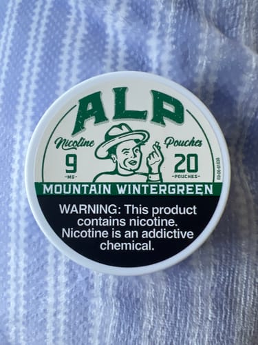 undefined review of Mountain Wintergreen Nicotine Pouches image 1 out of 1