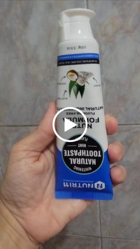Customer video review of Natural Toothpaste (Fluoride Free)