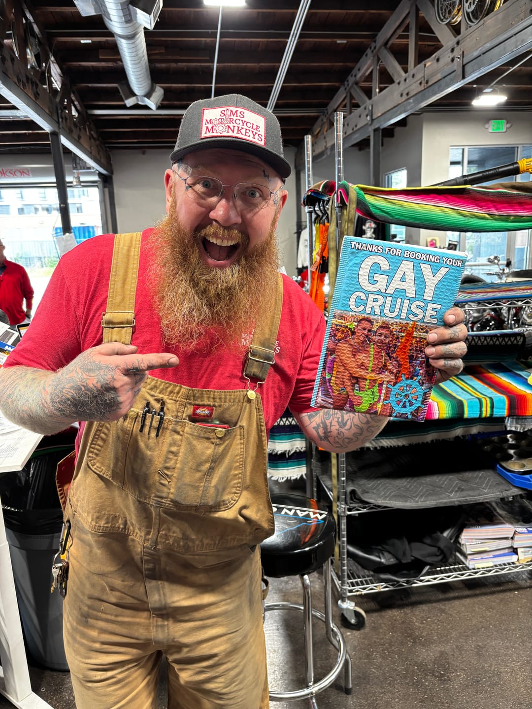 Customer photo review of Gay Cruise Prank Package
