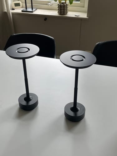 Customer photo review of Bordslampa Iron - Portabel - Batteridriven 4000 mAH