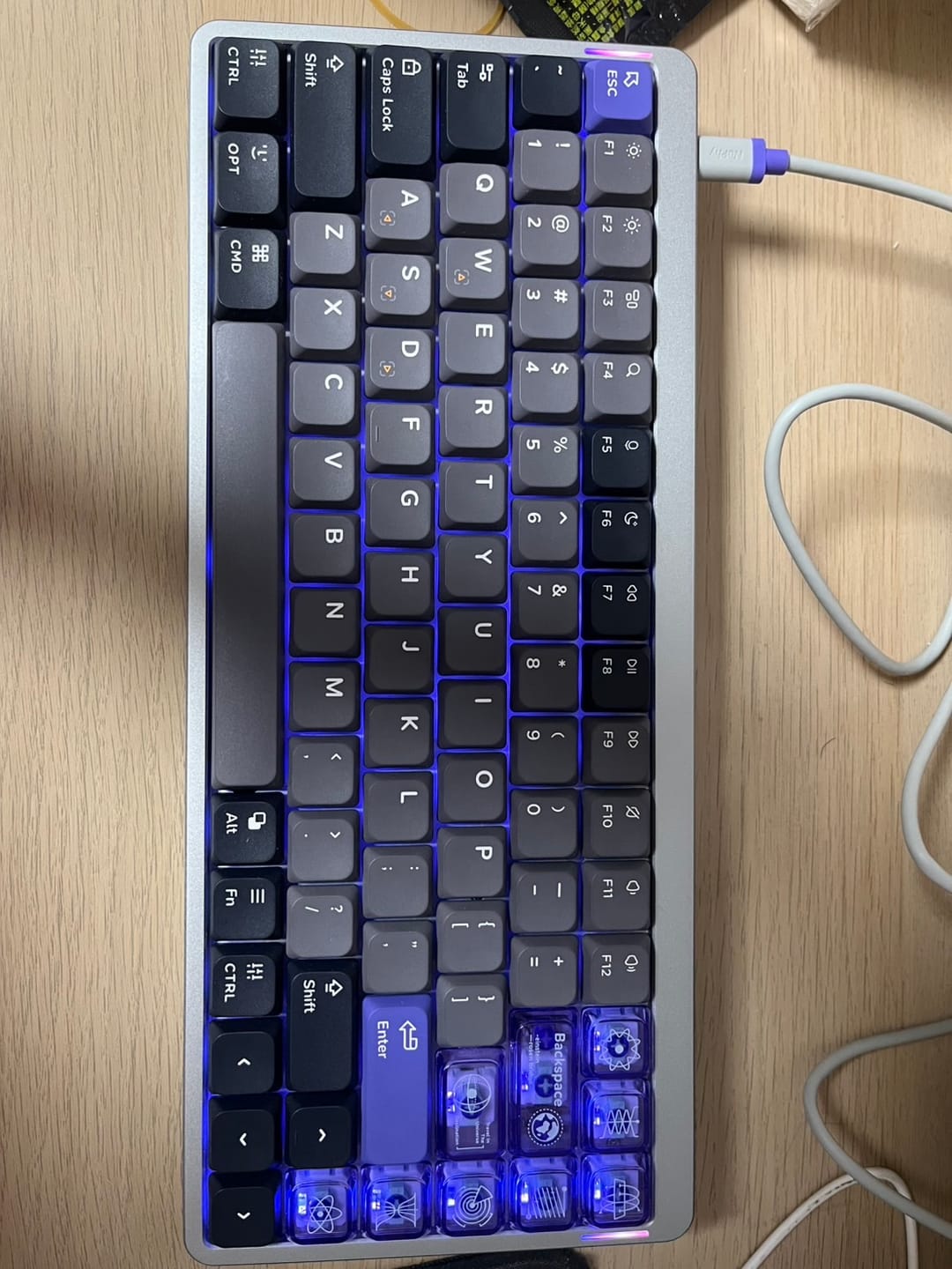 Customer photo review of NuPhy Air75 HE磁軸電競鍵盤(早鳥預購優惠中)