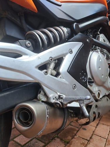 Customer photo review of Tramo Final Slip-On Kawasaki ER-6N (2005-2016)