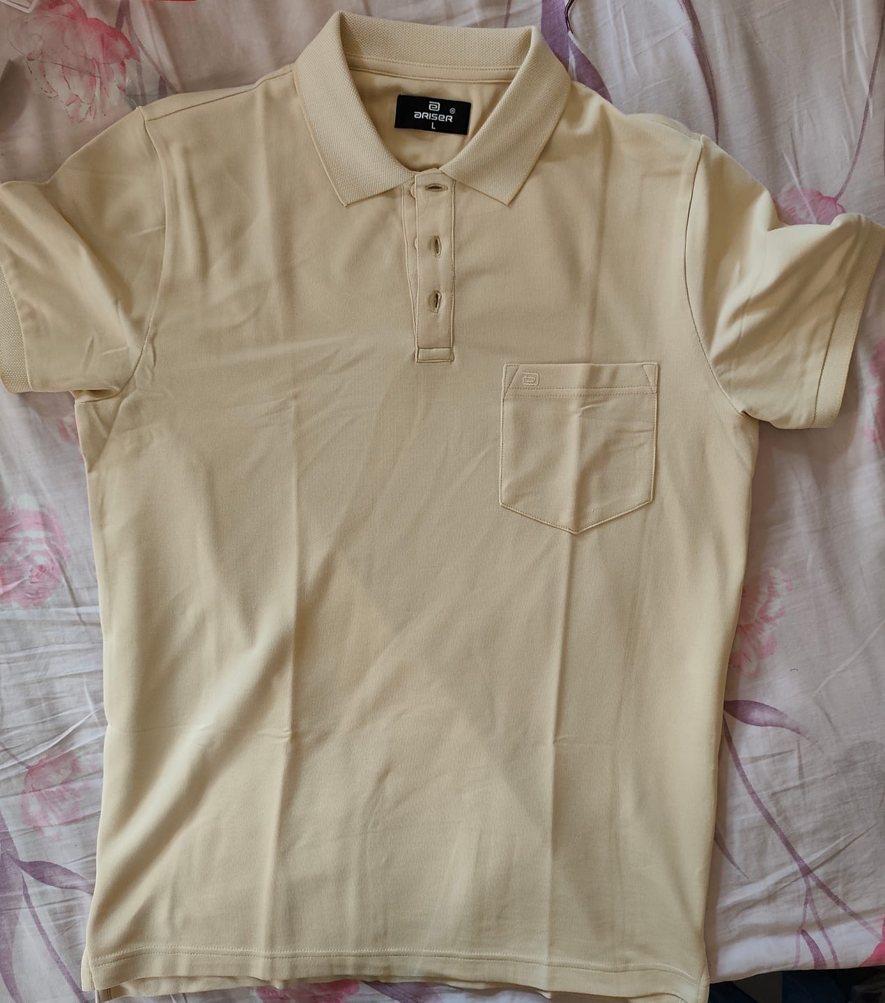 Customer photo review of Golf Polo  -  Coral Peach T-Shirts For Men | Ariser