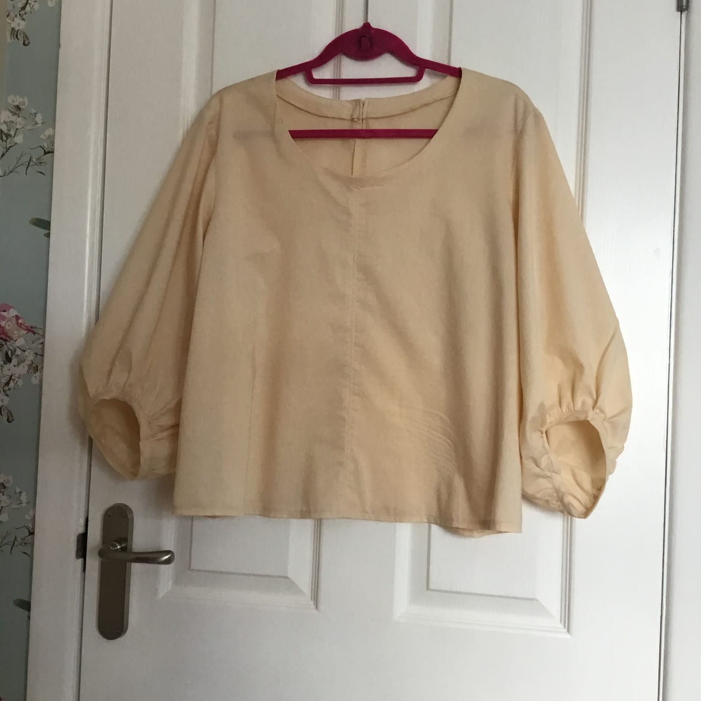 Customer photo review of Plain 100% Cotton Lawn Fabric