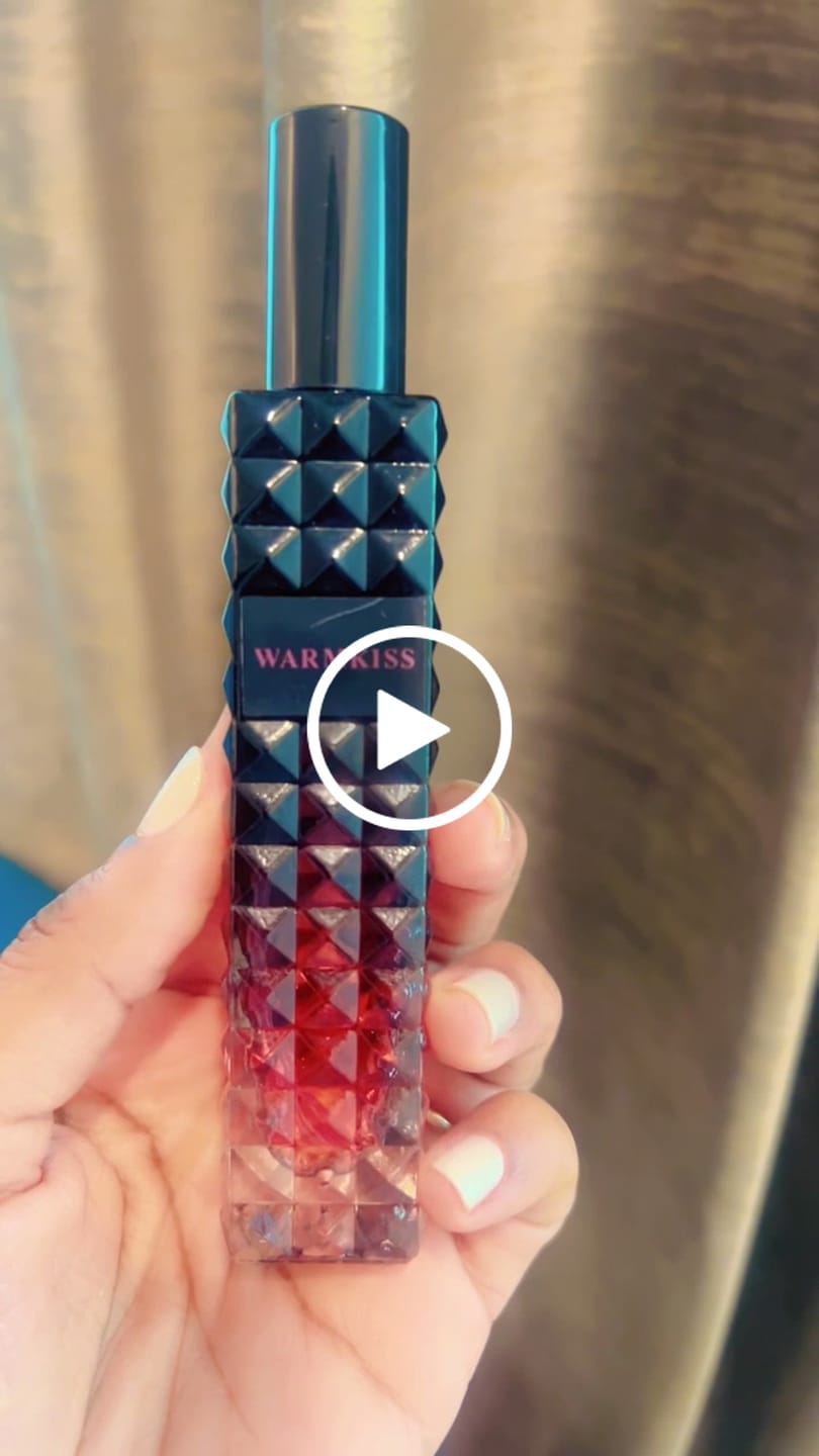 Customer video review of Warm Kiss perfume