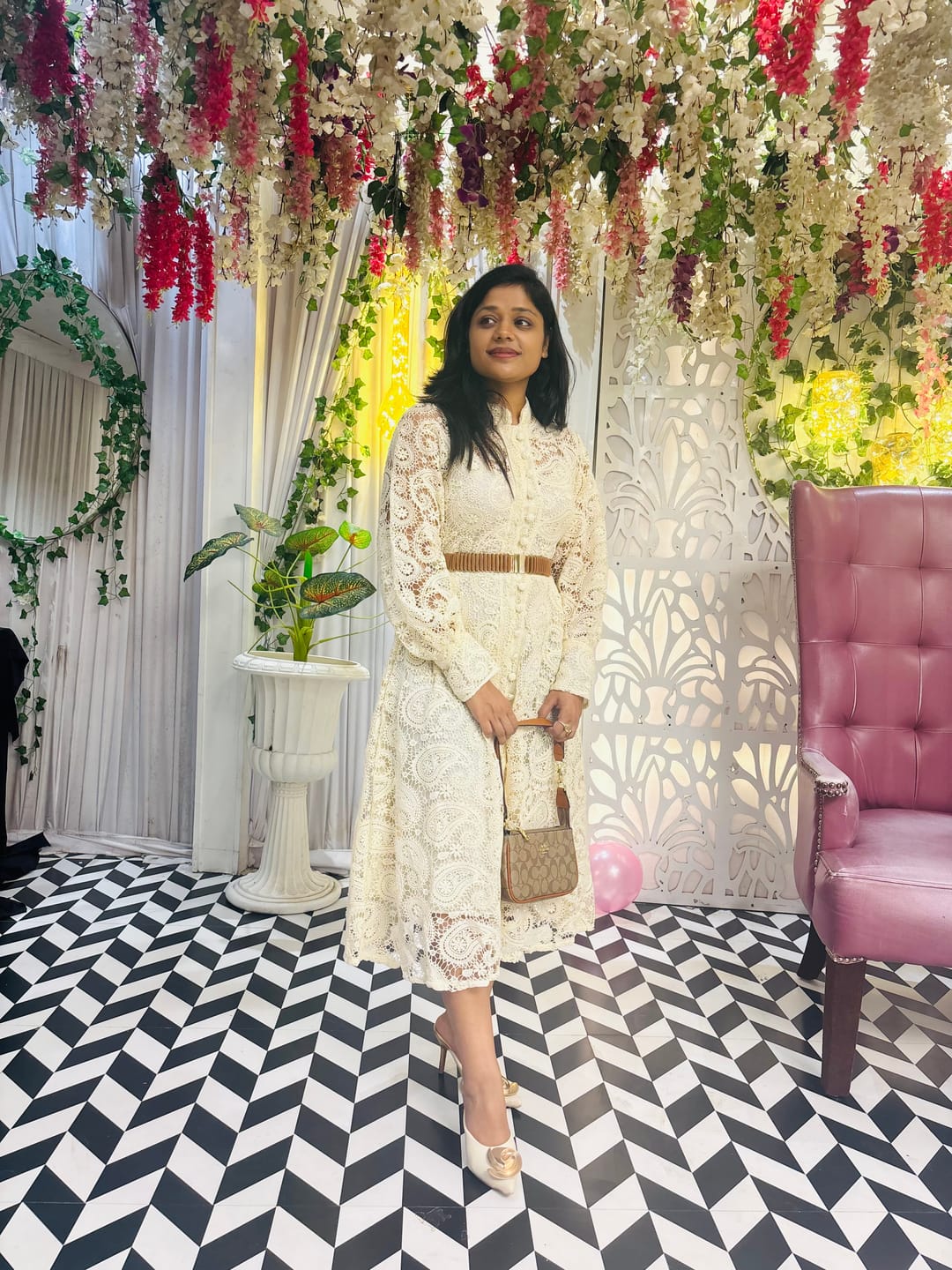Customer photo review of Mexicano Luxury Lace Dress