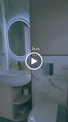 Customer video review of Oglinda LED Ovala 60x80cm Functie Dezaburire si Touch J20