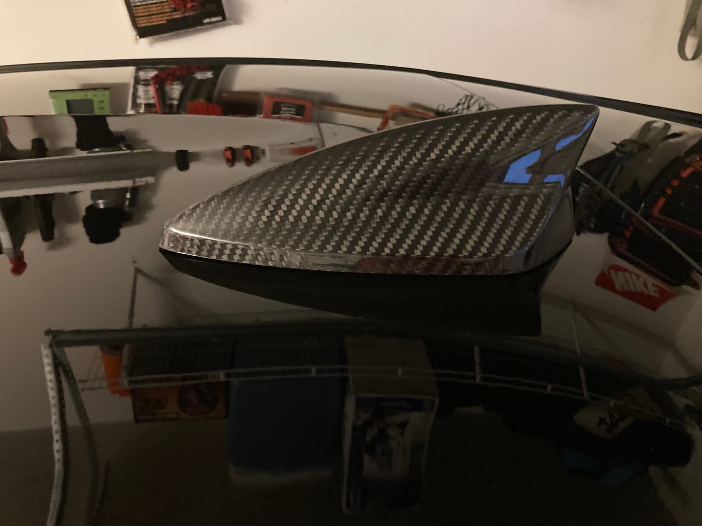 Customer photo review of 2016-2024 Camaro Carbon Fiber Shark Fin Antenna Cover