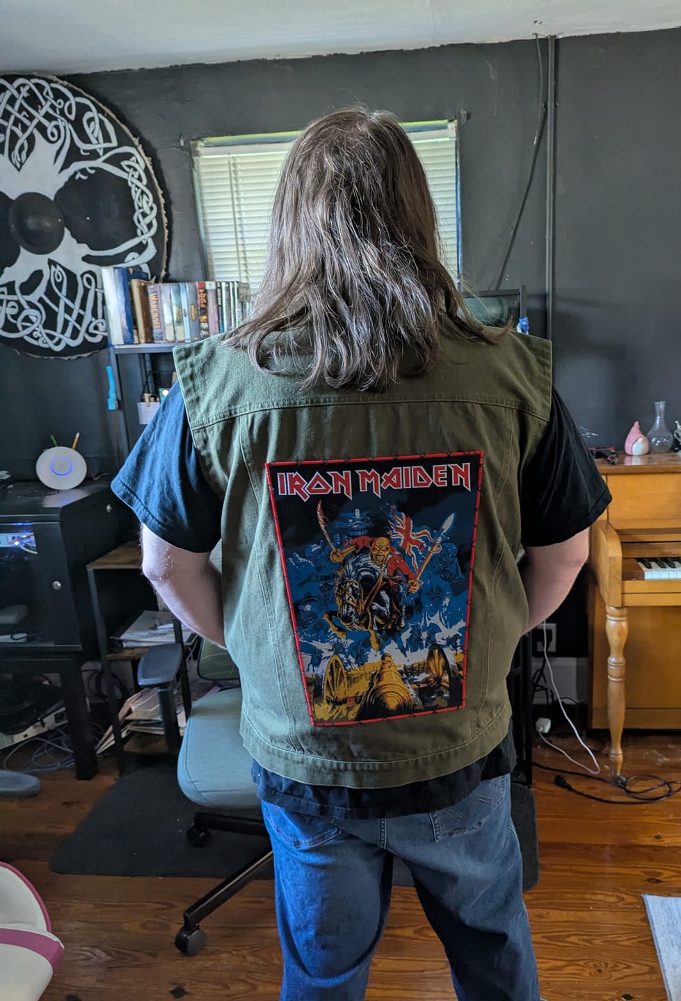 Customer photo review of The Like An Everflowing Green - Vest