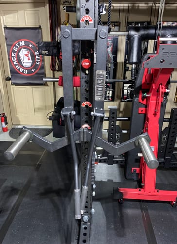 Customer photo review of Revolt Lateral Raise Attachment