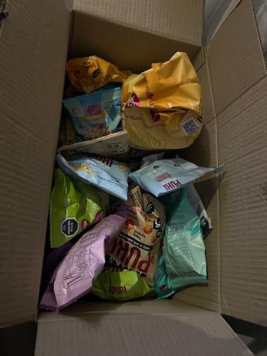 Customer photo review of Pack X3 Puripop Popcorn Cinnamon Roll Familiar