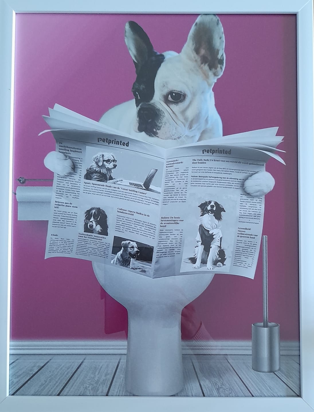 Customer photo review of Belangrijke sessie -  Gepersonaliseerde poster