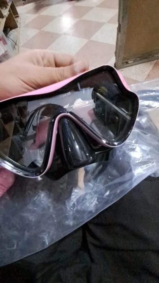 Customer photo review of Professionelles Schnorchel-Set