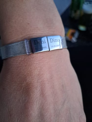 Customer photo review of Bracelet: Lux