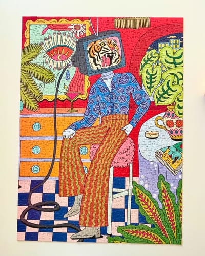 Customer photo review of Mama Told Me | 1000 Piece Puzzle