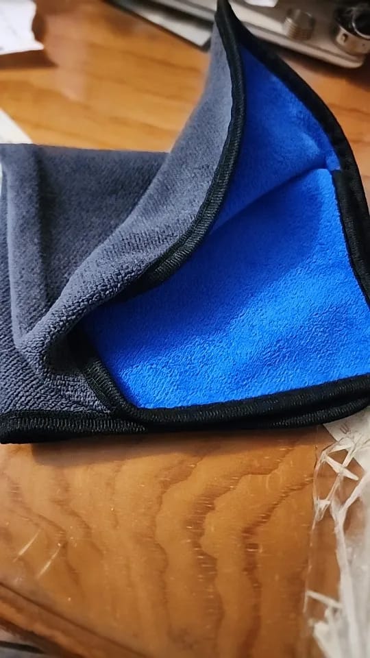 Customer photo review of Premium Mikrofasertücher - Auto, Glas & Spiegel