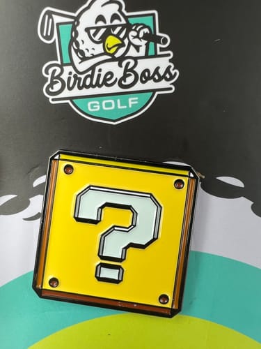 Customer photo review of Question Block - Ball Marker