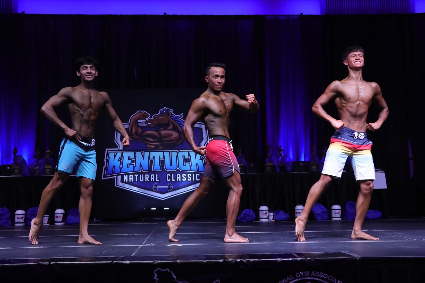 Customer photo review of 1067 - Men's physique Stage Shorts