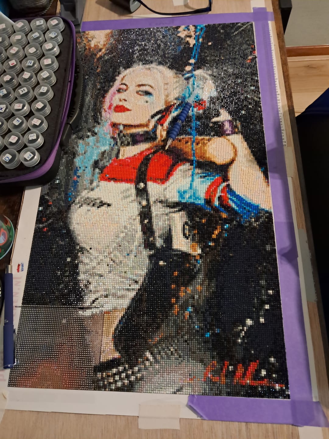 Customer photo review of Diamond Painting Eigen Foto - Snelle Levering
