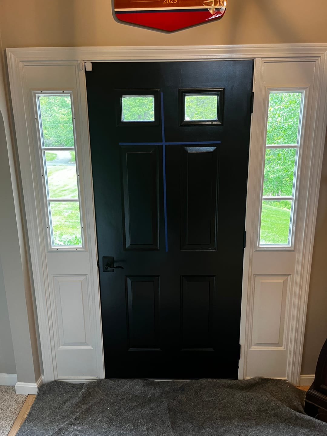 Customer photo review of Clear 4 Lite Glass and Frame Kit (Half Lite)