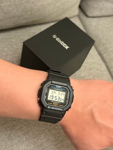 Customer photo review of Reloj Casio G-Shock Vintage DW-5600UE-1JF Negro JDM