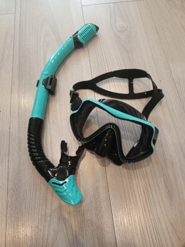 Customer photo review of Professionelles Schnorchel-Set