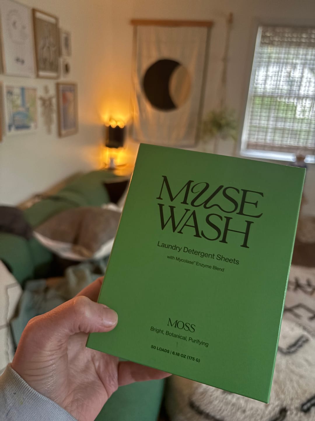 Customer photo review of Laundry Detergent Sheets — 50 Loads