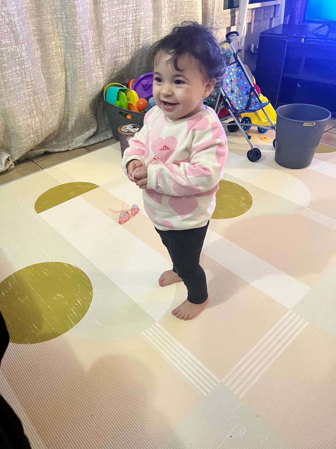 Customer photo review of Sunset Geo/ ABC Africa Play Mat