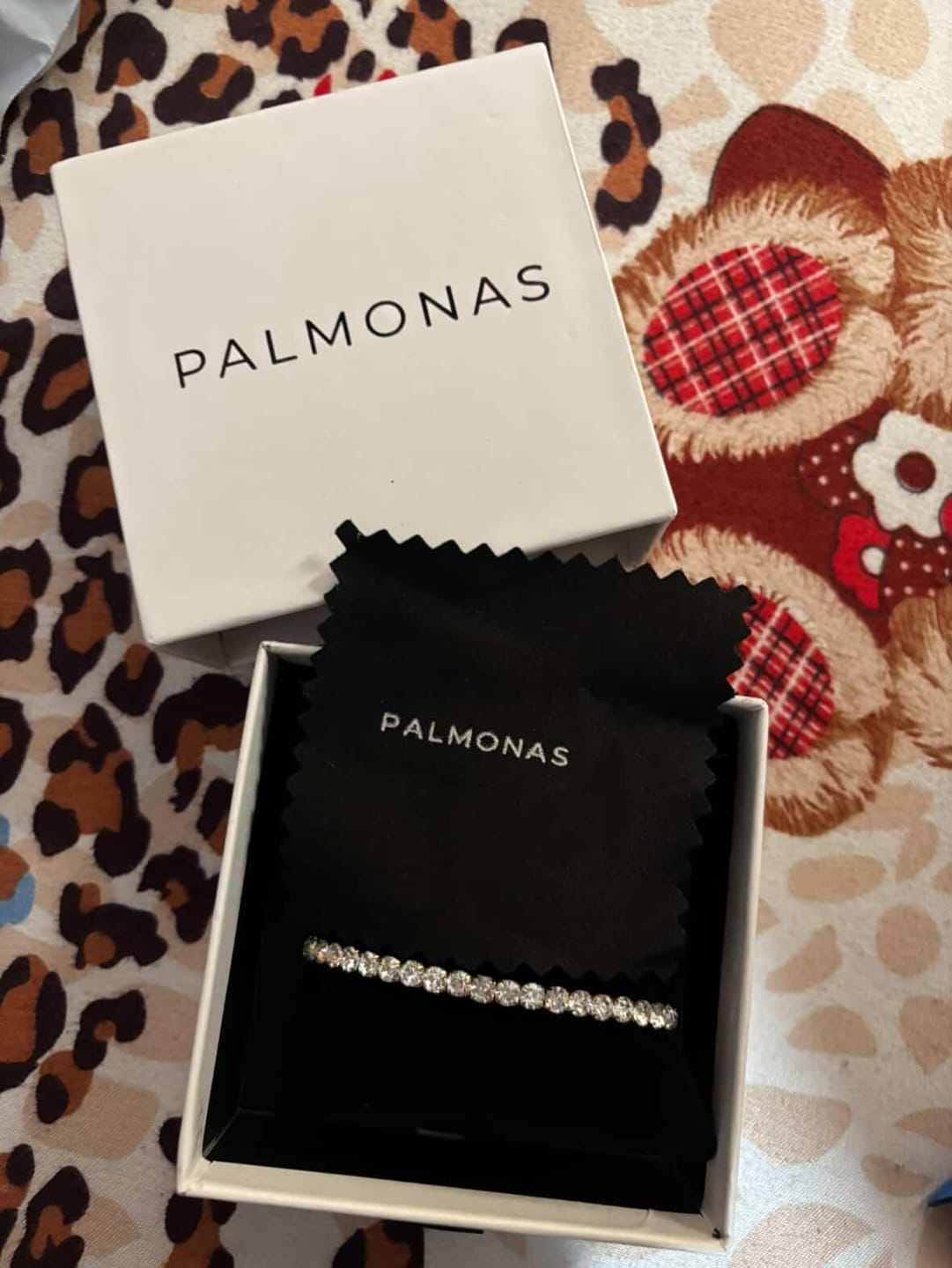 Customer photo review of Exquisite Gold Studded Bracelet