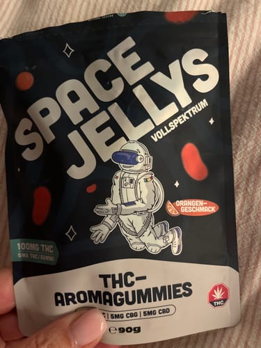 Customer photo review of THC Spacejellies Vollspektrum | 100mg THC | 20 Stk.