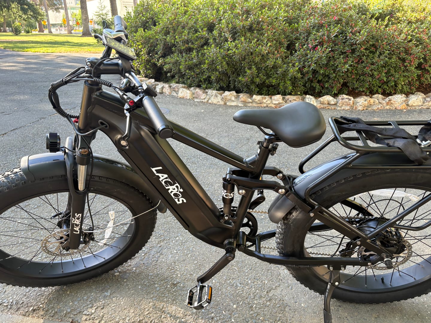 Customer photo review of Thunder - Full Suspension Electric Mountain Bike for Sale