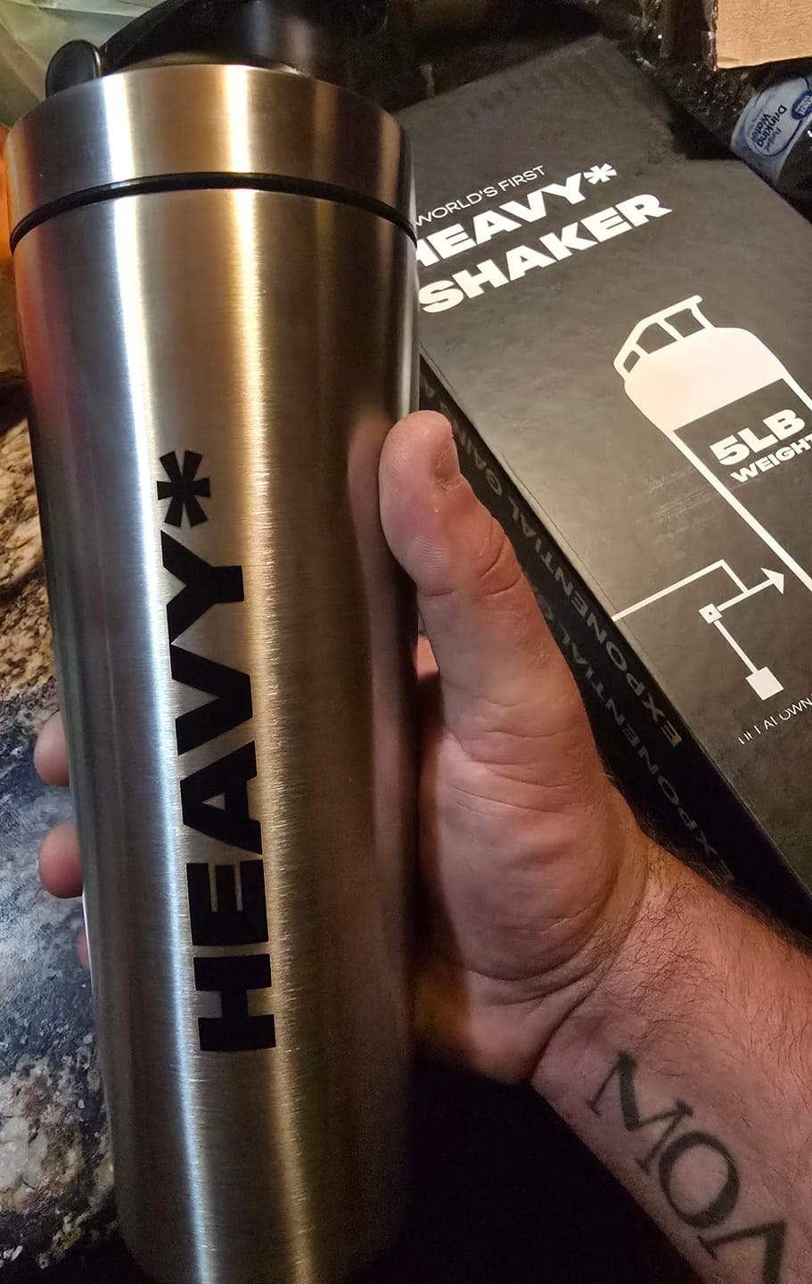 Customer photo review of Heavy* Shaker | 5lb 25.3oz Shaker