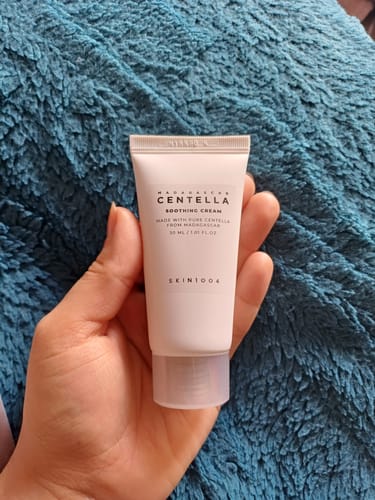 Customer photo review of Madagascar Centella Soothing Cream