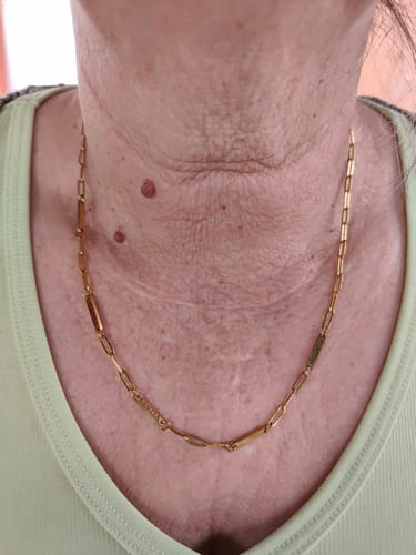 Customer photo review of Necklace: Aurora