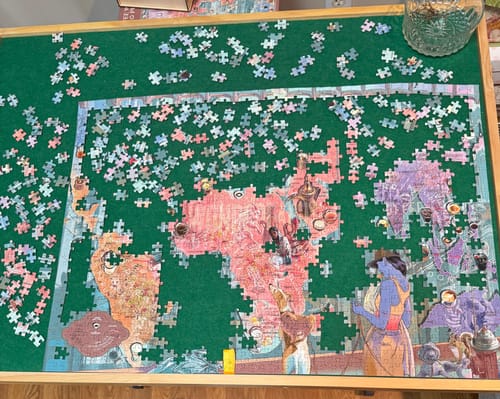 Customer photo review of Coffee Puzzle - Coffee Wonderlands