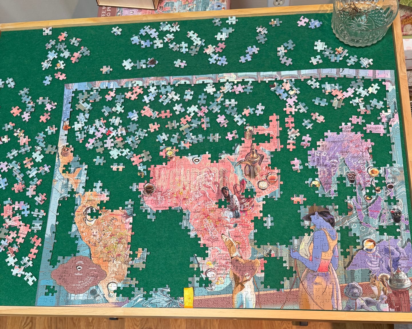 Customer photo review of Coffee Puzzle - Coffee Wonderlands