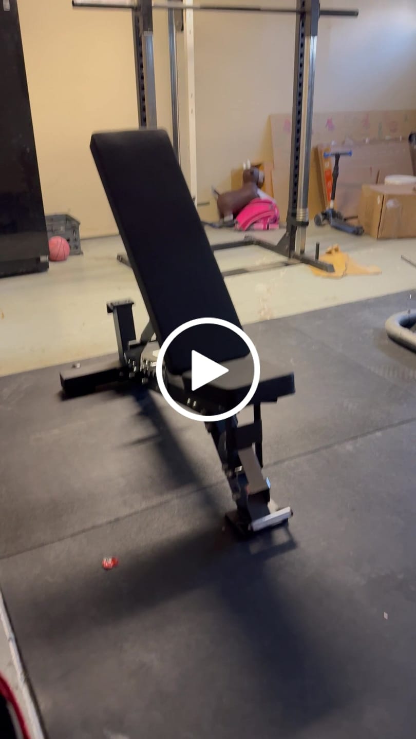 Customer video review of Adjustable Bench