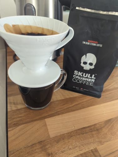 Customer photo review of Skull Crusher Coffee - 500g