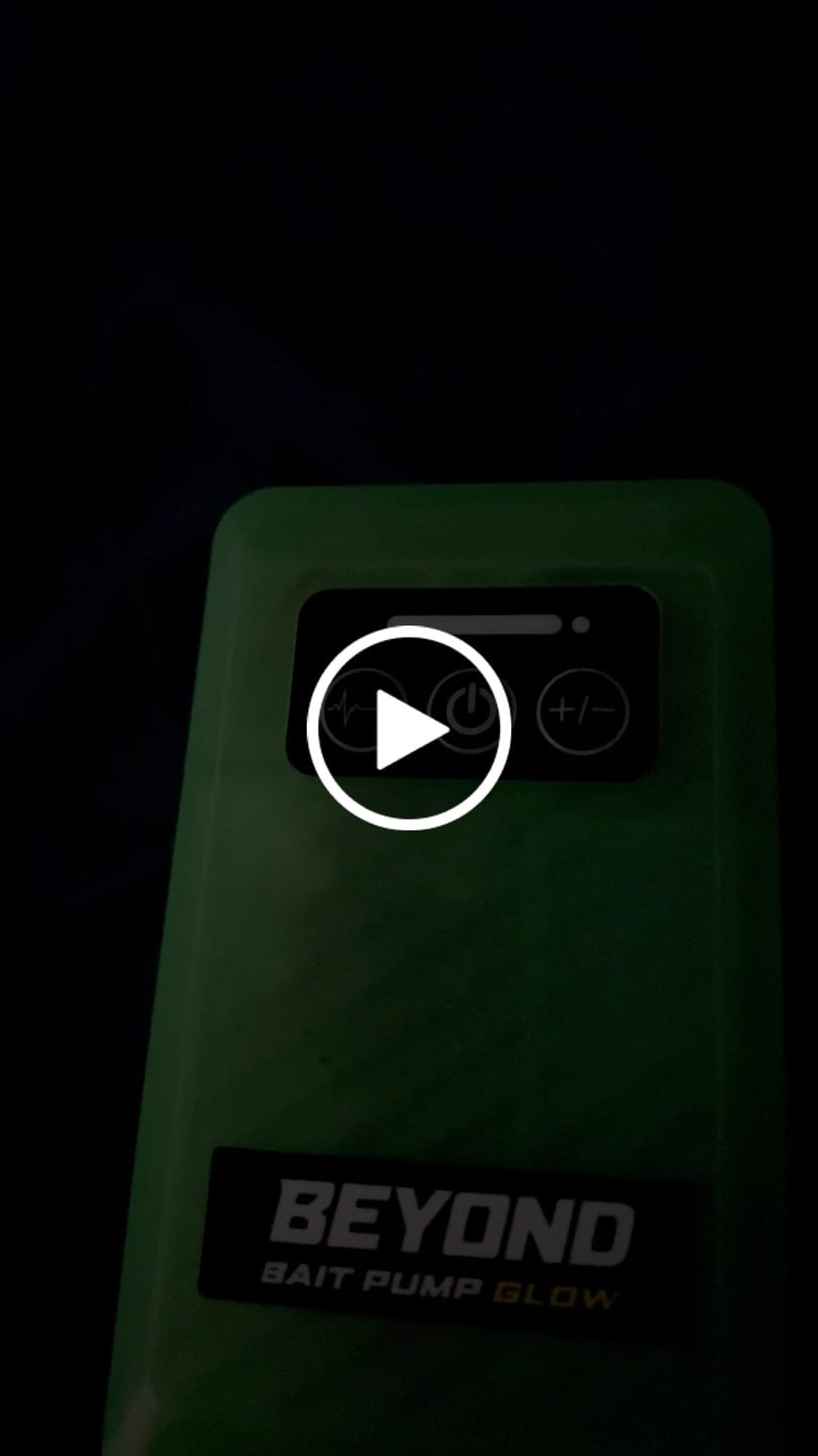 Customer video review of Beyond Bait Pump Rechargeable Aerator - Glow in The Dark Bubbler