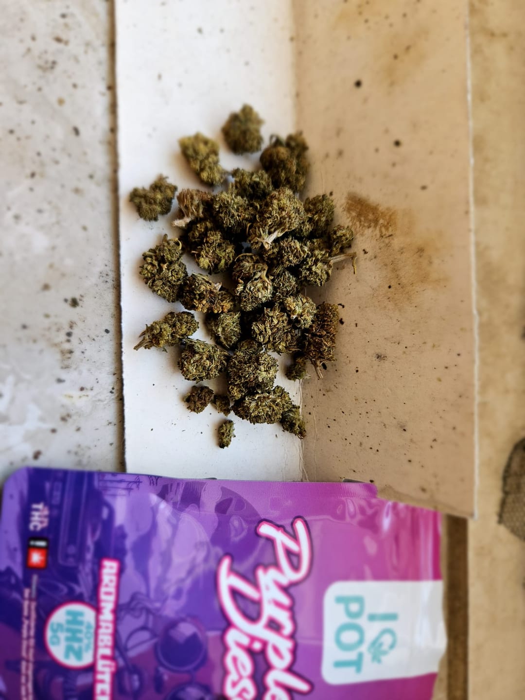 Customer photo review of HHZ Blüte - Purple Diesel