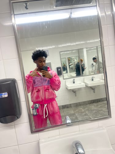 Customer photo review of "FU" PINK SWEATS