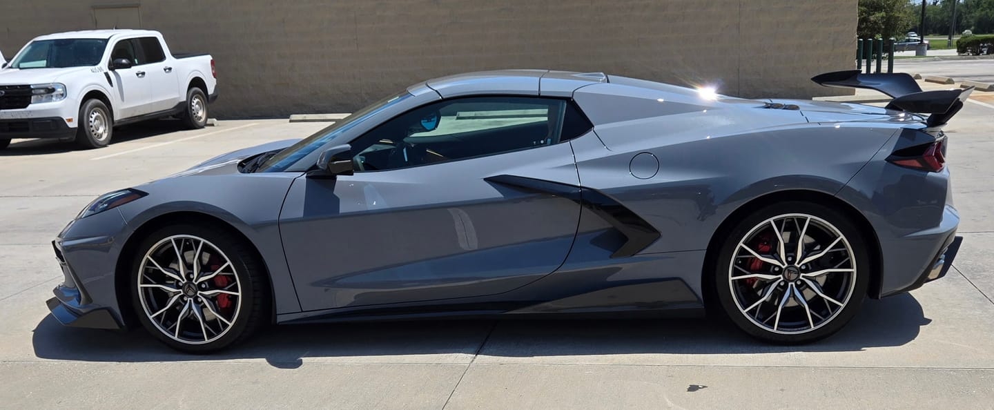Customer photo review of Corvette C8 Z06 Conversion Rear High Wing