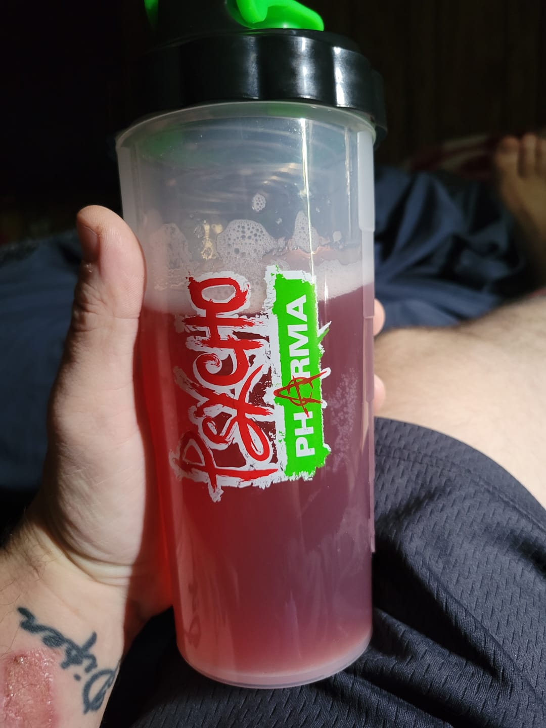 Customer photo review of Psycho Pharma Shaker Cup (Bonus)