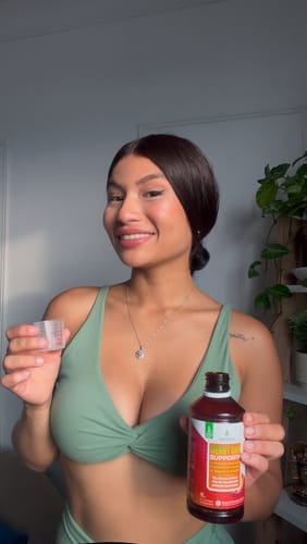 Customer photo review of Herbapeutic Weight Gain Syrup