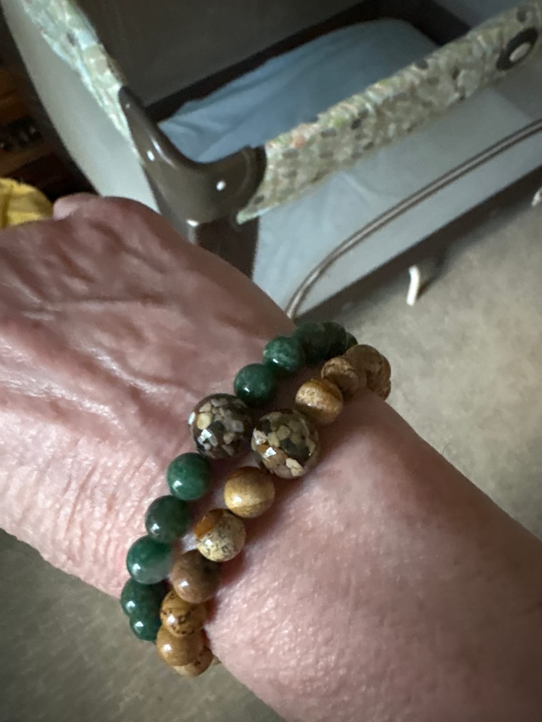 Customer photo review of Mother's Day Daughter Gift- Horse Shoe Necklace