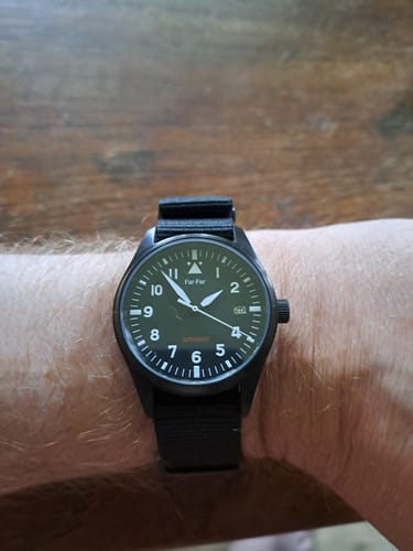 Customer photo review of Far-Far Automatisk Pilotklokke Helsort
