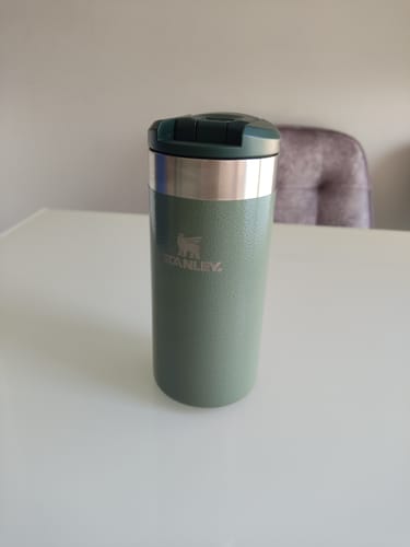 Customer photo review of Stanley The Aerolight Transit Mug Hammertone Yeşil 0.35L