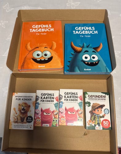 Customer photo review of Edubini Gefühlstagebuch für Kinder