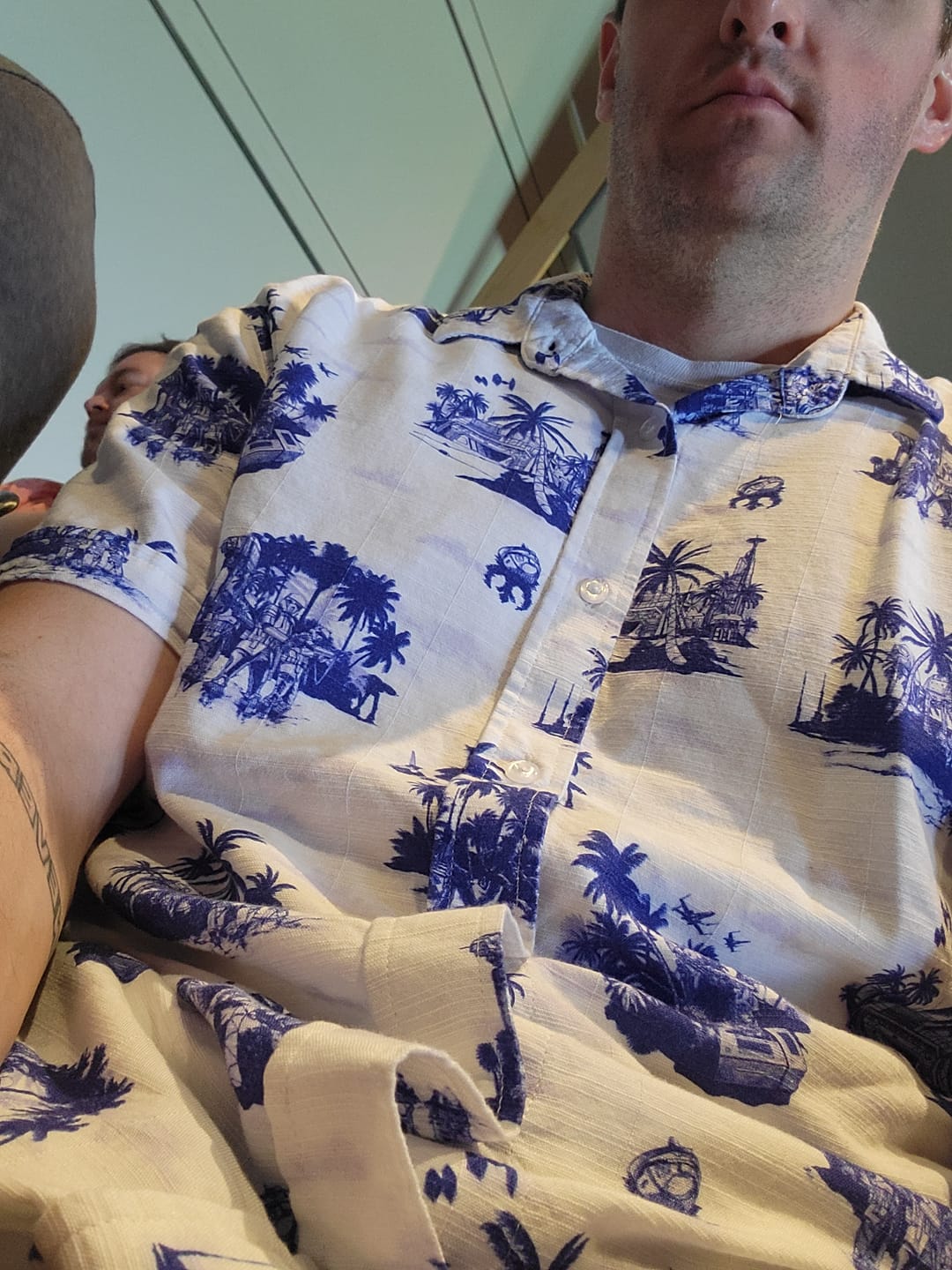 Customer photo review of Star Wars™ "Tide of the Battle" – Bamboo Short Sleeve Shirt